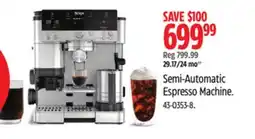 Canadian Tire Ninja Semi-Automatic Espresso Machine offer