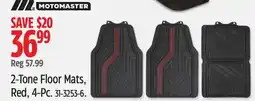 Canadian Tire 2-Tone Floor Mats offer
