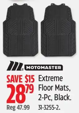Canadian Tire Extreme Floor Mats, 2-Pc, Black offer