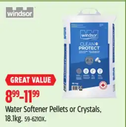 Canadian Tire Water Softener Pellets or Crystals offer