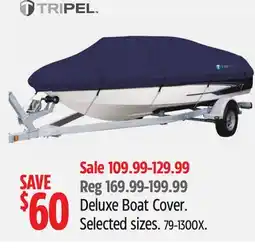 Canadian Tire Deluxe Boat Cover offer
