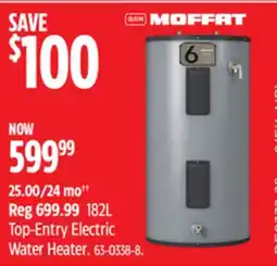 Canadian Tire Moffat 182L Top-Entry Electric Water Heater offer
