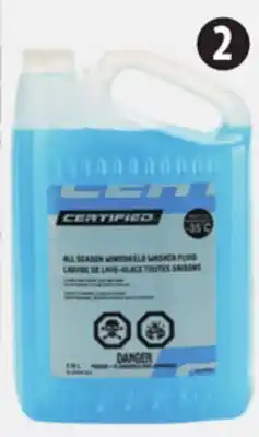 Canadian Tire Certified All-Season Windshield Washer Fluid offer