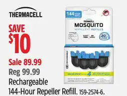 Canadian Tire ThermaCell Rechargeable 144-Hour Repeller Refill offer