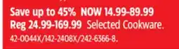 Canadian Tire T-FAL Selected Cookware offer