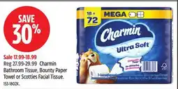 Canadian Tire Charmin Bathroom Tissue, Bounty Paper Towel or Scotties Facial Tissue offer