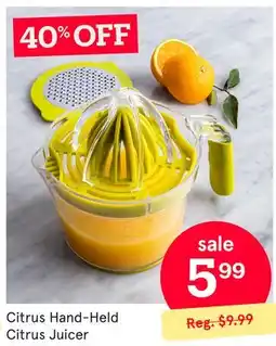 Kitchen Stuff Plus Citrus Hand-Held Citrus Juicer offer