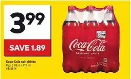 Giant Tiger Coca-Cola soft drinks offer