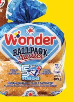 Giant Tiger Wonder Ballpark Classics buns offer
