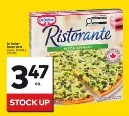 Giant Tiger Dr. Oetker frozen pizza offer