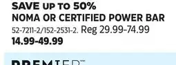 Canadian Tire NOMA OR CERTIFIED POWER BAR offer