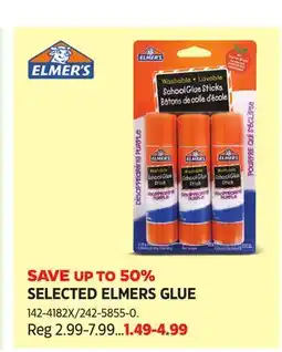 Canadian Tire SELECTED ELMERS GLUE offer