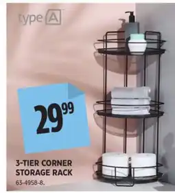 Canadian Tire 3-TIER CORNER STORAGE RACK offer