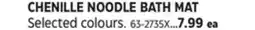 Canadian Tire CHENILLE NOODLE BATH MAT offer