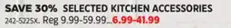 Canadian Tire SELECTED KITCHEN ACCESSORIES offer