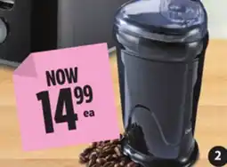 Canadian Tire COFFEE GRINDER offer