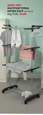 Canadian Tire MULTIFUNCTIONAL DRYING RACK offer
