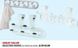 Canadian Tire SELECTED HOOKS offer