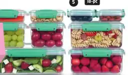 Canadian Tire SISTEMA 18-PK TO GO FOOD STORAGE CONTAINER SET offer
