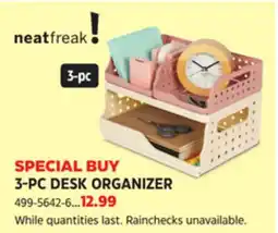 Canadian Tire Neatfreak! 3-PC DESK ORGANIZER offer