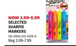 Canadian Tire Sharpie SELECTED SHARPIE MARKERS offer