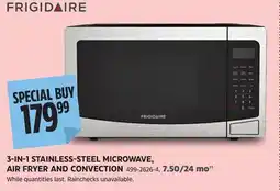 Canadian Tire 3-IN-1 STAINLESS-STEEL MICROWAVE, AIR FRYER AND CONVECTION offer