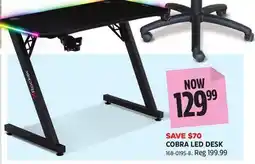 Canadian Tire X Rocker COBRA LED DESK offer