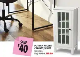 Canadian Tire PUTNAM ACCENT CABINET, WHITE offer