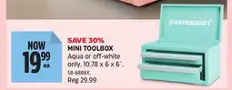 Canadian Tire Mastercraft MINI TOOLBOX offer