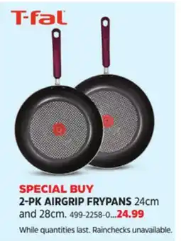 Canadian Tire 2-PK AIRGRIP FRYPANS offer
