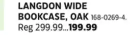 Canadian Tire LANGDON WIDE BOOKCASE offer