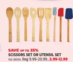 Canadian Tire SCISSORS SET OR UTENSIL SET offer