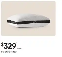 Sleep Country Hush Grid Pillow Queen offer