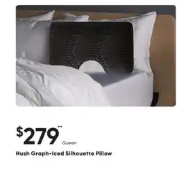 Sleep Country Hush Graph-Iced Silhouette Pillow Queen offer