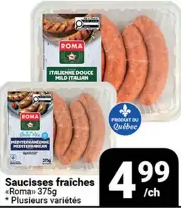 Pasquier Saucisses fraîches Roma offer