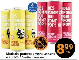 Pasquier Moût de pomme Michel Jodoin offer