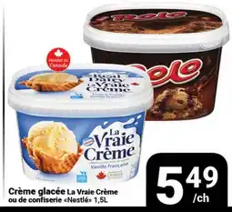 Pasquier Crème glacée La Vraie Crème ou de confiserie Nestlé offer