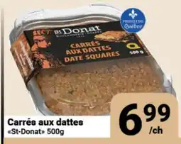 Pasquier Carrés aux dattes St-Donat offer
