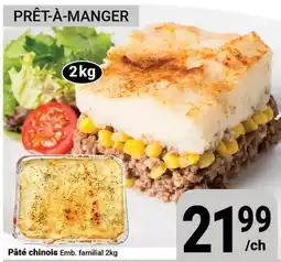 Pasquier Pâté chinois offer
