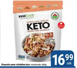 Pasquier Granola sans céréales Keto innofoods offer