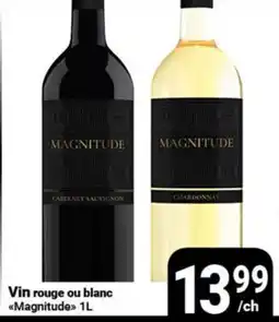 Pasquier Vin rouge ou blanc Magnitude offer