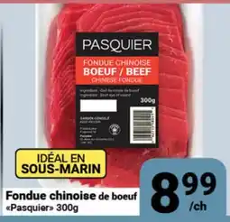 Pasquier Fondue chinoise de bœuf Pasquier offer
