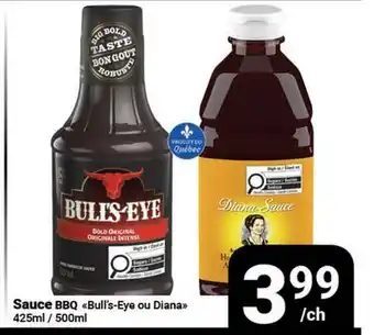 Pasquier Sauce BBQ Bull's-Eye ou Diana offer