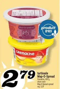 Marché Richelieu TARTINADE MAP-O-SPREAD | MAP-O-SPREAD SPREAD offer