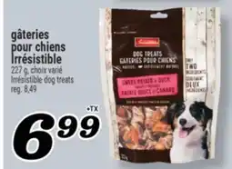 Marché Richelieu GÂTERIES POUR CHIENS IRRÉSISTIBLE | IRRÉSISTIBLE DOG TREATS offer