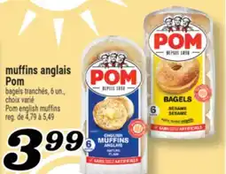 Marché Richelieu MUFFINS ANGLAIS POM | POM ENGLISH MUFFINS offer