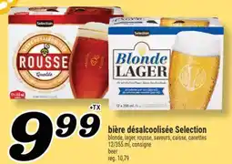 Marché Richelieu BIÈRE DÉSALCOOLISÉE SELECTION | BEER offer