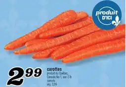 Marché Richelieu CAROTTES | CARROTS offer