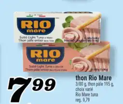 Marché Richelieu THON RIO MARE | RIO MARE TUNA offer