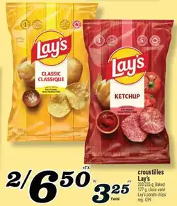 Marché Richelieu CROUSTILLES LAY'S | LAY'S POTATO CHIPS offer